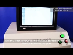 휴대용 데스크톱 도트 피인 이름판 표시 기계 PEQD-210E