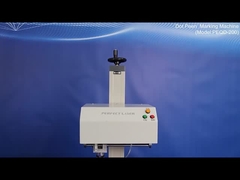 금속 / 알루미늄 / 합금을 위한 고품질 데스크탑 도트 페엔 문패 평평한 마킹 머신