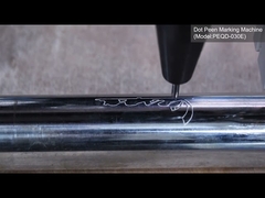 완벽한 레이저 점 페인 표시 기계 PEQD-030E 표시 로고 32mm 스테인리스 스틸 튜브