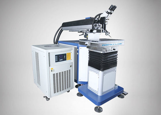 200W-400W 물 냉각 구리 합금 베릴륨 구리 금속 레이저 용접 기계 현미경으로 곰팡이 수리
