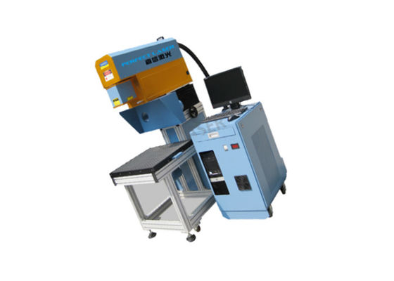 3D 다이내믹 200mm×200mm 가죽 이산화탄소 레이저 마킹 머신 쉬운 조작
