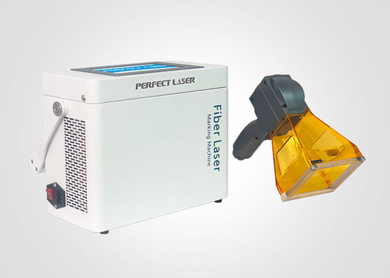 금속 알루미늄 탄소 SS를 위한 자동 스마트 LCD 20W 30W 휴대용 레이저 에칭 머신