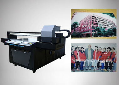 포장 디자인을 위한 Epson DX7를 가진 1.5KW 디지털 방식으로 UV 평상형 트레일러 인쇄기